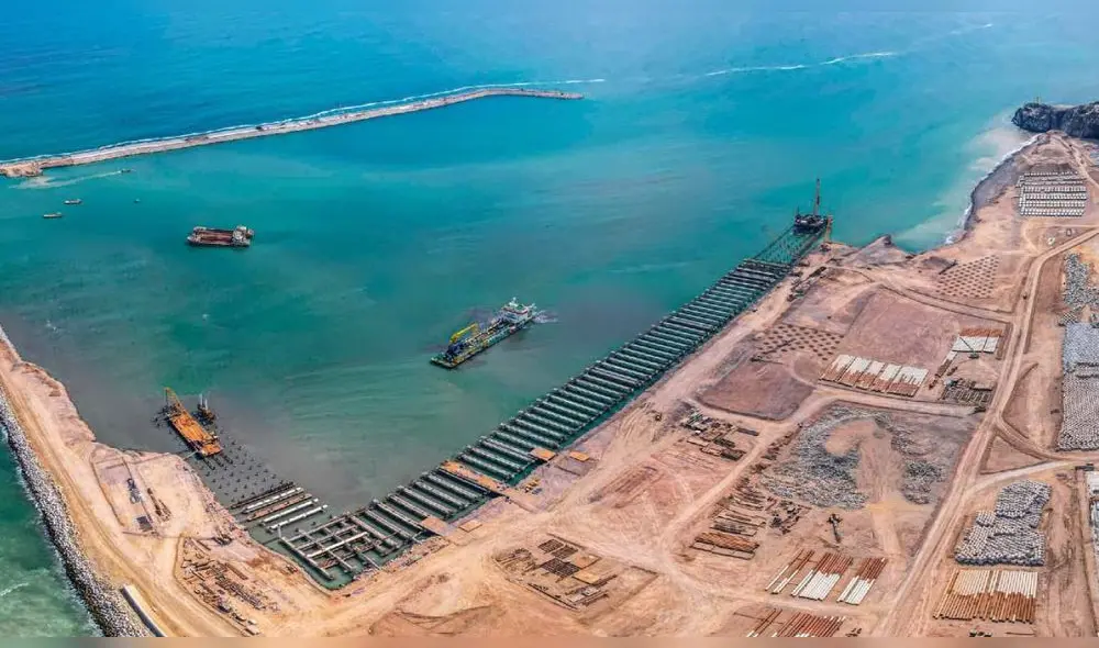 El megapuerto de Chancay será inaugurado en noviembre del 2024 y coincide con la cumbre APEC Perú. Foto: La República