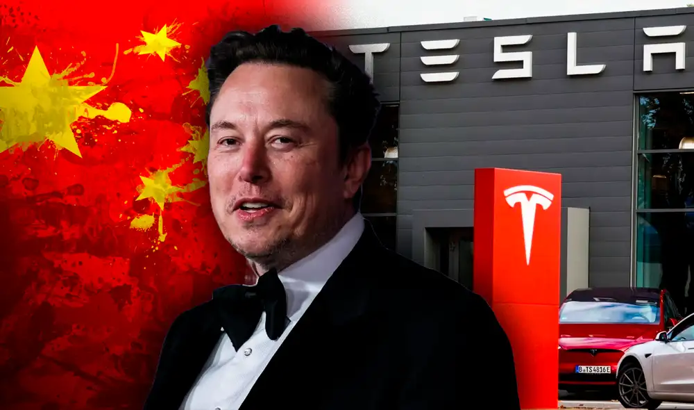 Medios locales indicaron que Elon Musk también se reunió con altos funcionarios del régimen chino. Foto: Composición LR/AFP/Bloomberg/Wallhere