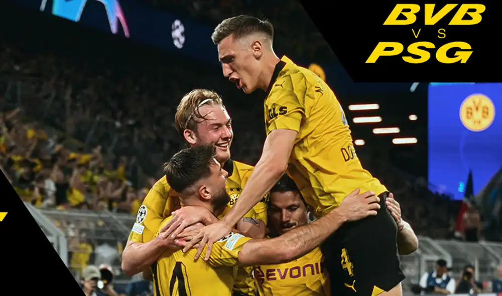El ganador de la llave Borussia vs PSG se enfrentará en la final a Real Madrid o Bayern Múnich. Foto: BVB