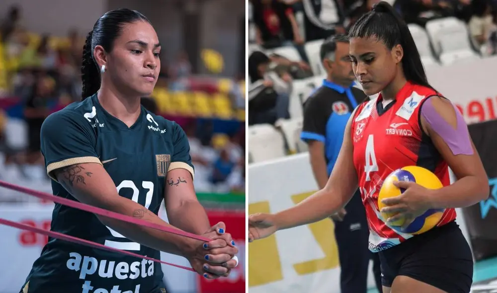 Esmeralda Sánchez lleva más de 10 años en Alianza Lima. Foto: composición LR/Alianza Lima Vóley/BrendaLobatón04