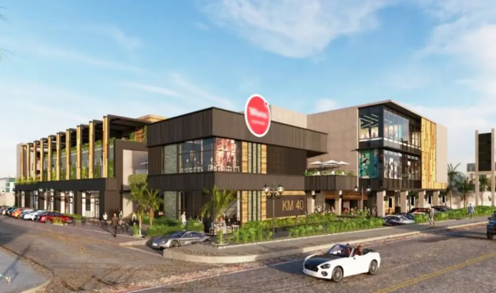 KM40 tendrá como eje central al supermercado Wong. Foto: Perú Retail