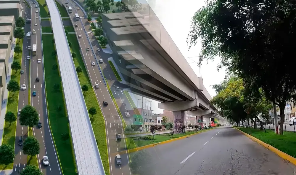 La obra fue presentada por López Aliaga el 2023. Foto: composición LR/Municipalidad de Lima/Facebook