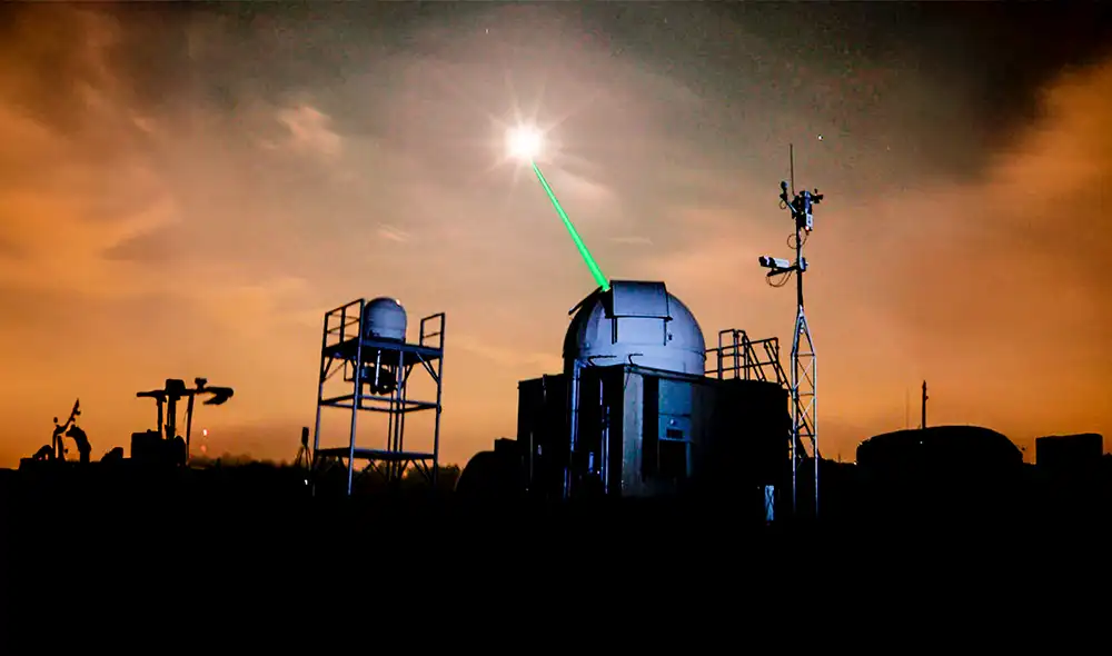 La NASA sigue investigando para superar su último récord de distancia de comunicación espacial. Foto: Tom Zagwodzki/Goddard Space Flight Center