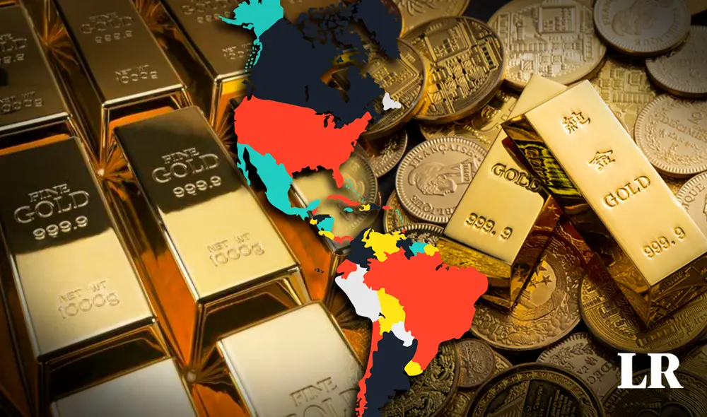 Siete de las principales naciones con las mayores reservas de oro también están entre las 10 economías más grandes del mundo. Foto: composición LR/ Freepik