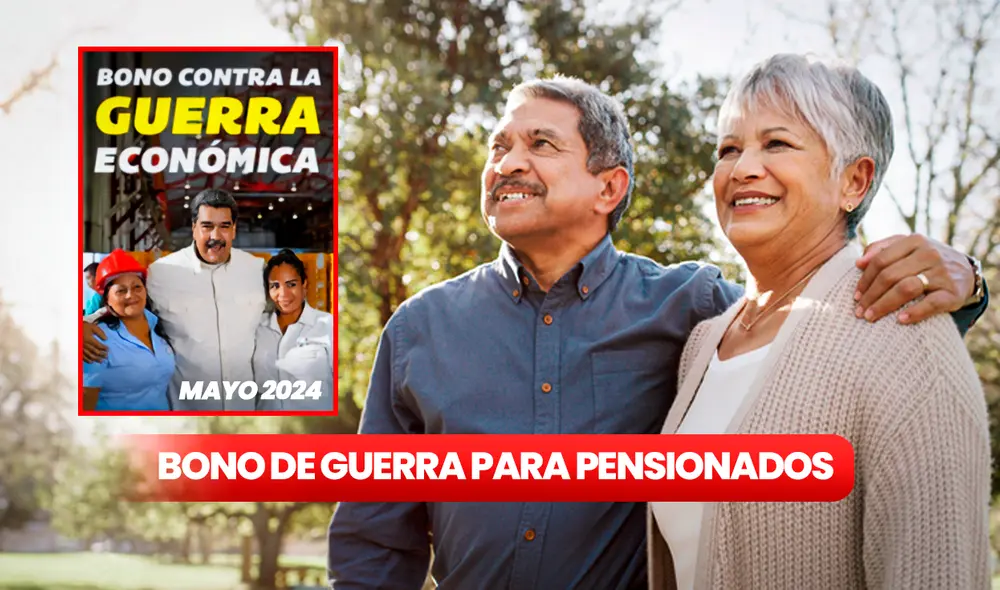 El Gobierno de Venezuela aumentó el Bono de Guerra para pensionados en mayo 2024. Foto: composición Gerson Cardoso/LR/Plataforma Patria