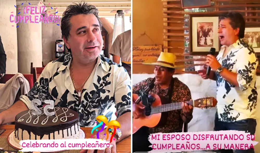 Magaly Medina grabó cada momento de la celebración del cumpleaños de su esposo. Foto: composición LR/Instagram/Magaly Medina