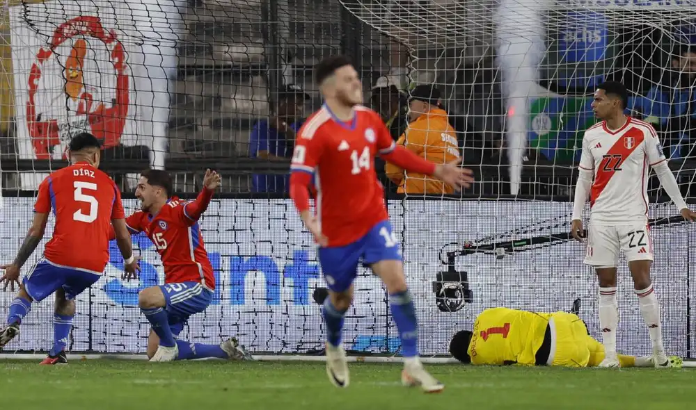 Chile derrotó 2-0 a Perú en el último juego entre ambos en el 2023. Foto: AFP