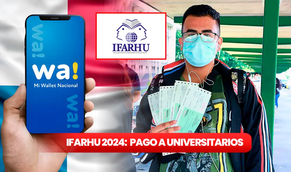 Un total de 16.467 estudiantes universitarios recibirán el abono de su beca en mayo. Foto: composición LR/Ifarhu/Mi Wallet Nacional