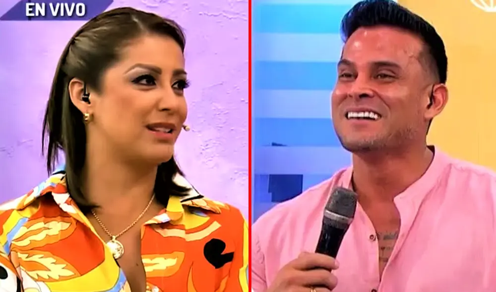 Karla Tarazona se mostró incómoda con la producción de su programa por no avisarle sobre el ingreso del padre de su hijo a 'Préndete'. Foto: composición LR/Panamericana TV/América TV