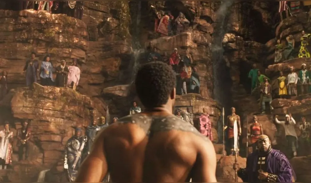 'Pantera negra': la primera película se estrenó en el 2018. Foto: Marvel 'Pantera negra': la primera película se estrenó en el 2018. Foto: Marvel