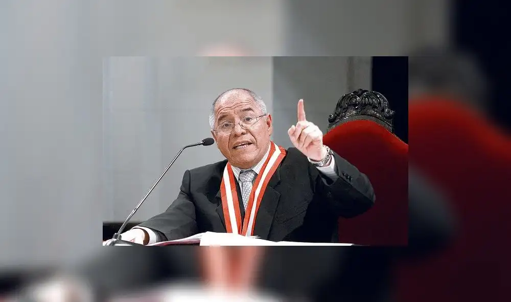 César San Martín, presidente de la Sala Penal de la Corte Suprema