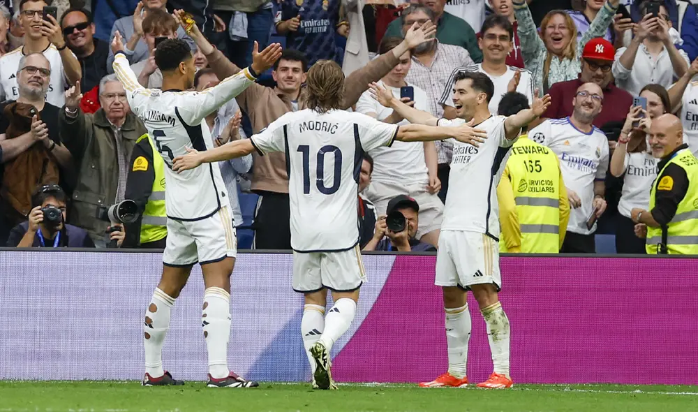 Real Madrid sumó 87 puntos y le sacó 14 al Barcelona que necesita ganar. Foto: LaLiga