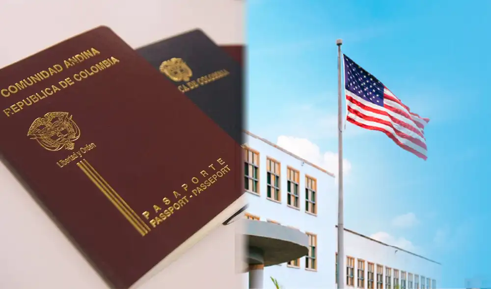La visa estadounidense en Colombia puede tener los siguientes costos: 185, 205 y 315 dólares. Foto: composición LR/Colprensa/Embajada de Estados Unidos en Colombia La visa estadounidense en Colombia puede tener los siguientes costos: 185, 205 y 315 dólares. Foto: composición LR/Colprensa/Embajada de Estados Unidos en Colombia