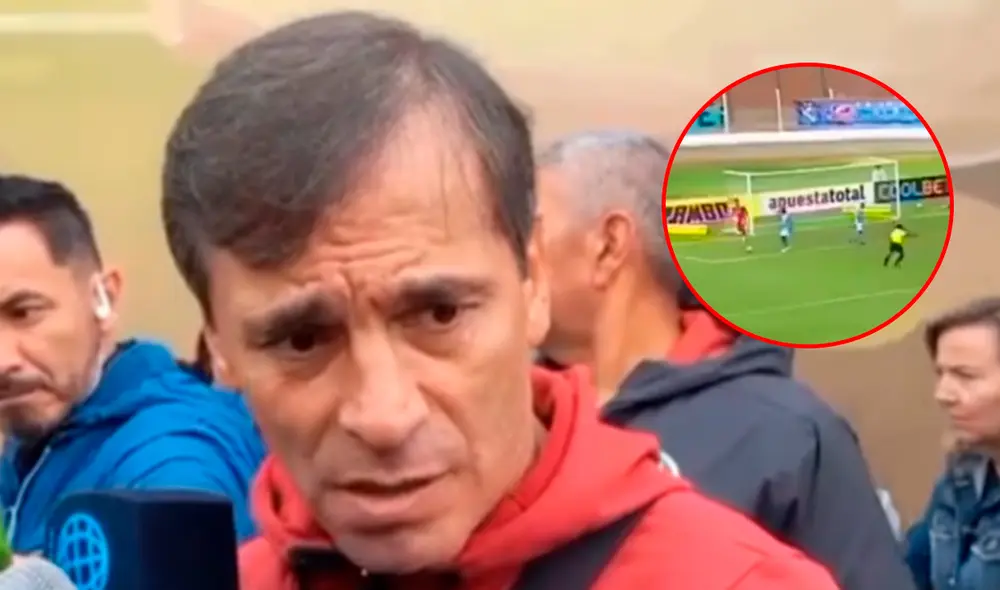 Fabián Bustos pidió pensar en el próximo encuentro de Universitario. Foto: composición LR/captura de Entre Bolas/L1 Max Fabián Bustos pidió pensar en el próximo encuentro de Universitario. Foto: composición LR/captura de Entre Bolas/L1 Max