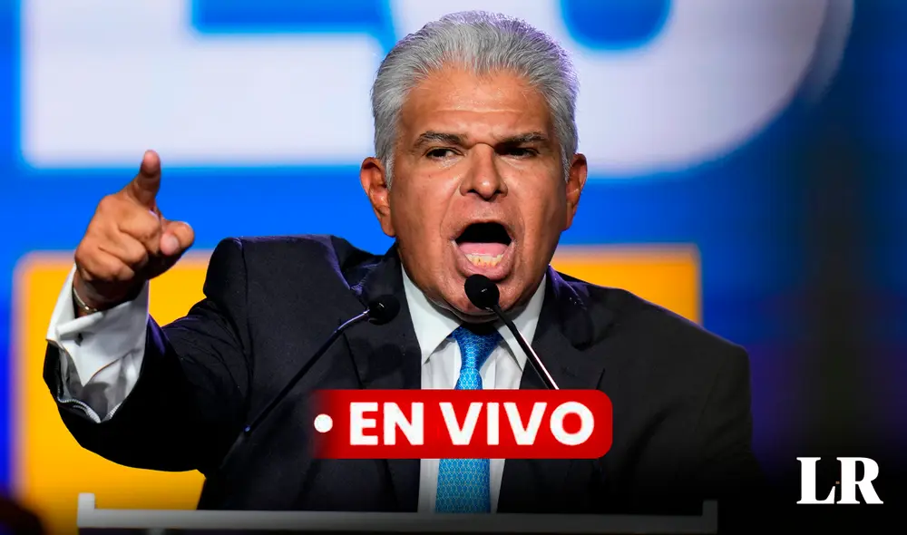 José Raúl Mulino se alza como el favorito a llevarse la presidencia de Panamá en estas elecciones. Foto. Composición LR/EFE
