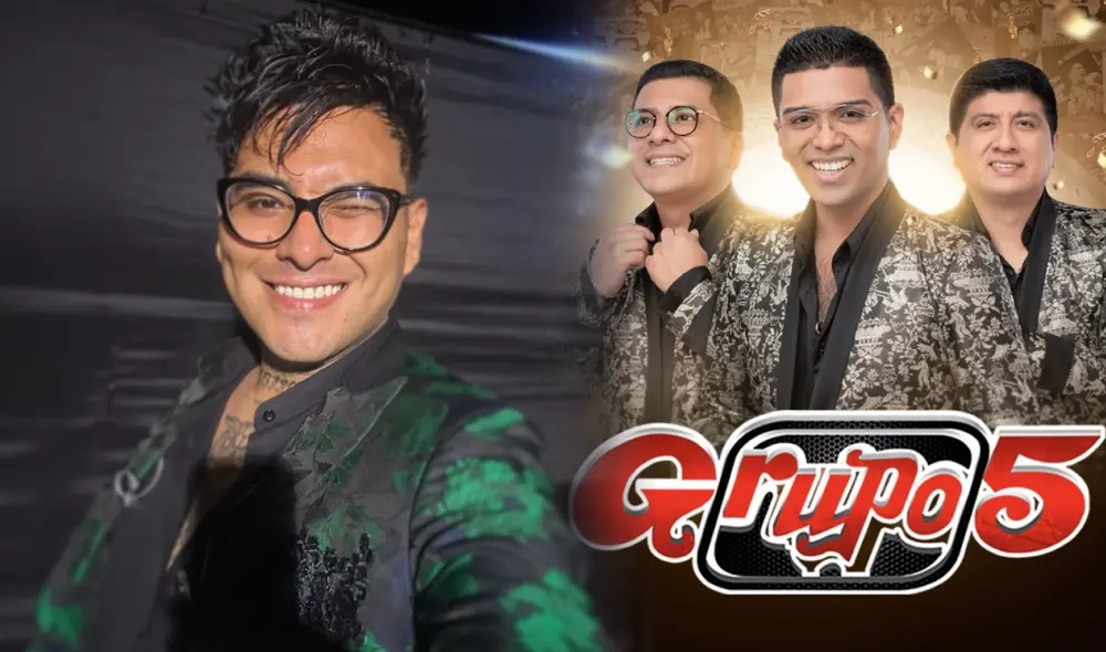 Giuseppe Horna participó en 'La voz Perú'. Foto: composición LR/Instagram/Giuseppe Horna/Grupo 5