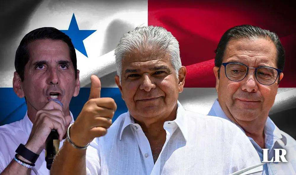 Panamá se prepara para despedir a Laurentino Cortizo y dar paso a un nuevo mandatario este 5 de mayo. Foto: composición LR/AFP