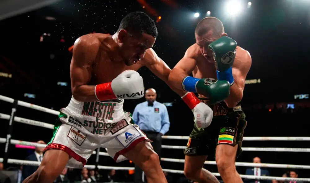 Eimantas Stanionis también retiene su récord invicto, que ahora se amplía a 15 victorias. Foto: PBC