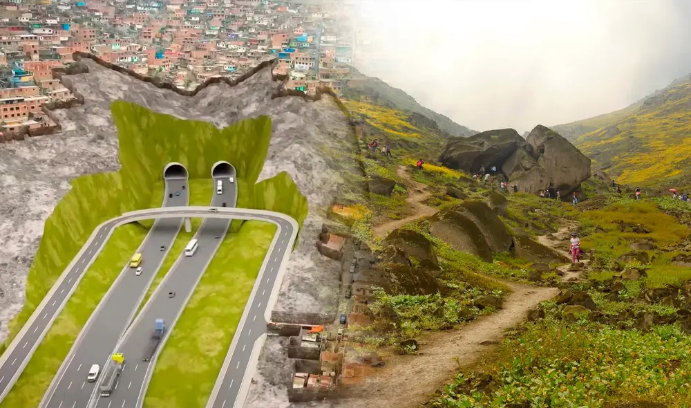 Las lomas de Mangomarca son el principal atractivo de turismo ecológico en San Juan de Lurigancho. Foto: composición LR/Andina