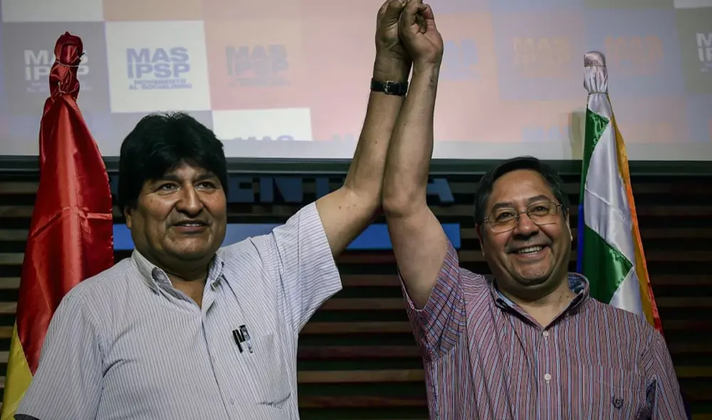Morales ha criticado el gobierno de Arce, calificándolo como "el peor presidente de la época democrática" en el país. Foto: AFP