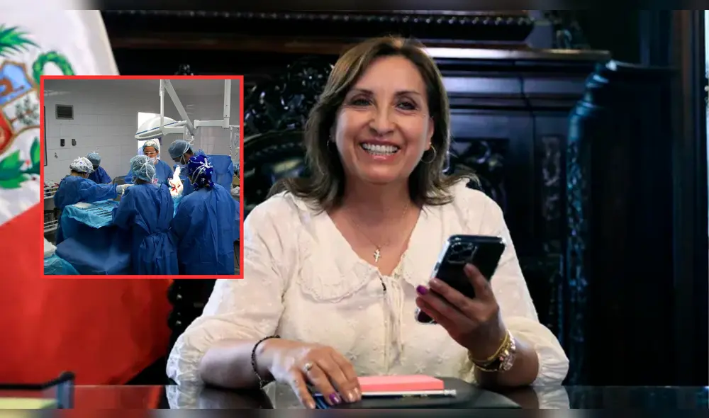 Boluarte Zegarra se ausentó de sus actividades durante 12 días tras realizarse procedimientos quirúrgicos. Foto: composición LR- Eco.