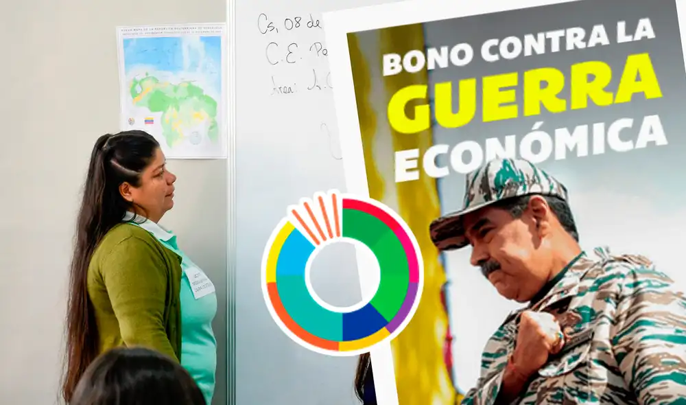 Los trabajadores activos en Venezuela son los primeros en recibir el Bono de Guerra cada mes. Foto: composición LR/MPPE/Patria