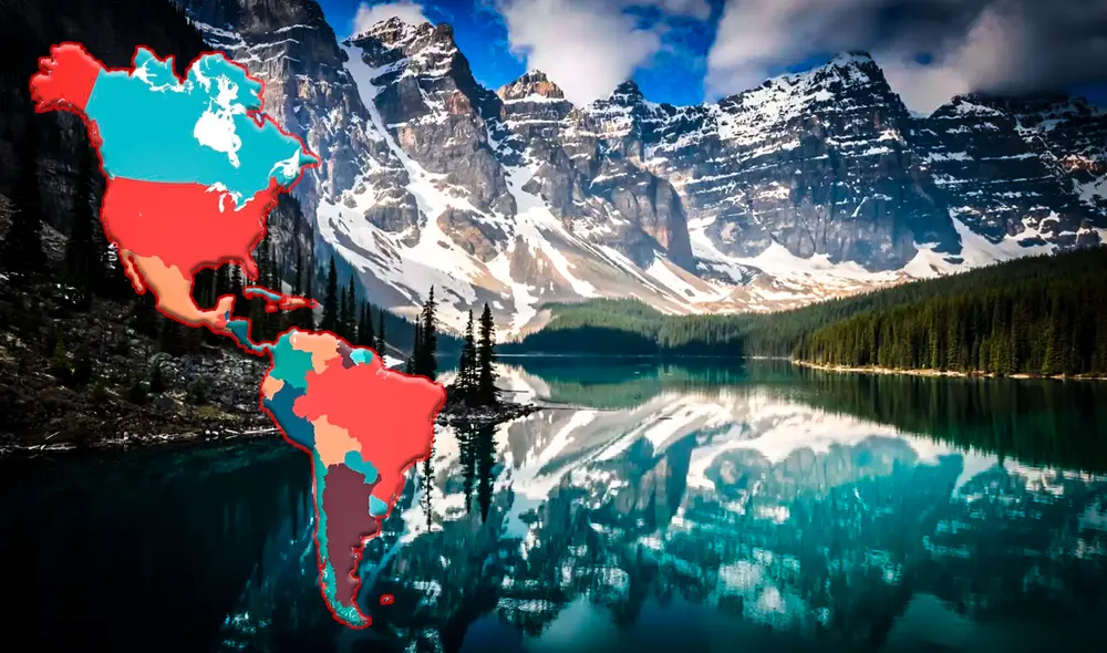 Muchos de los lagos de Canadá son compartidos con Estados Unidos. Foto: composición LR/Tesores de Arce Muchos de los lagos de Canadá son compartidos con Estados Unidos. Foto: composición LR/Tesores de Arce
