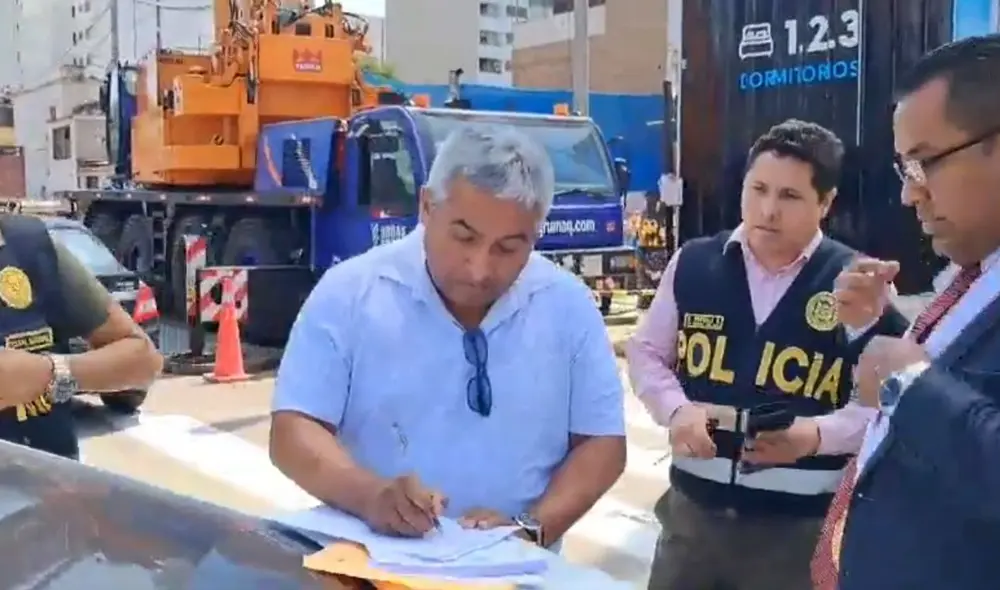 Martín Gonzales permanece detenido. Foto: PNP