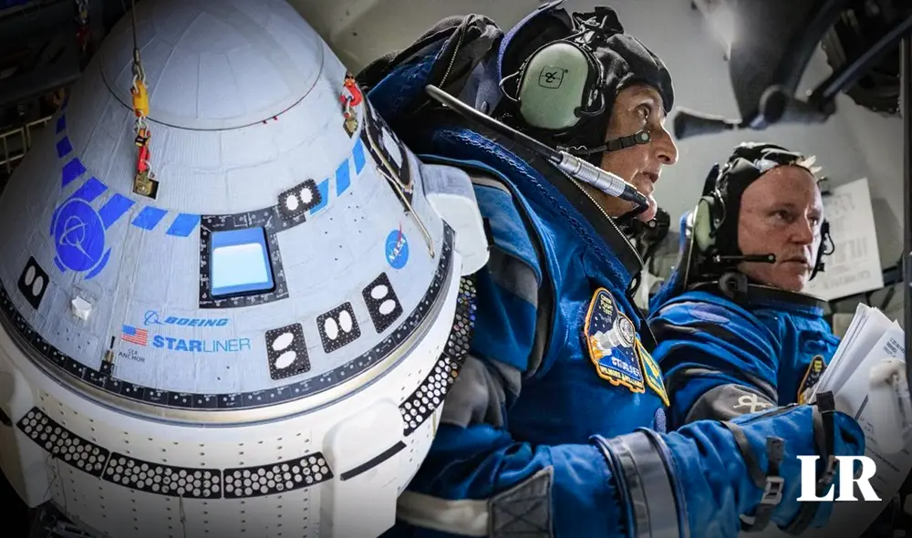 El primer vuelo tripulado de Starliner se ha estado posponiendo desde febrero de 2023. Foto: composiciónLR/NASA