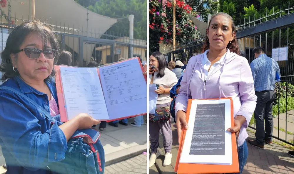 Ciudadanos explicaron su malestar frente a la Embajada de México en Perú. Foto: Kevin García/La República Ciudadanos explicaron su malestar frente a la Embajada de México en Perú. Foto: Kevin García/La República