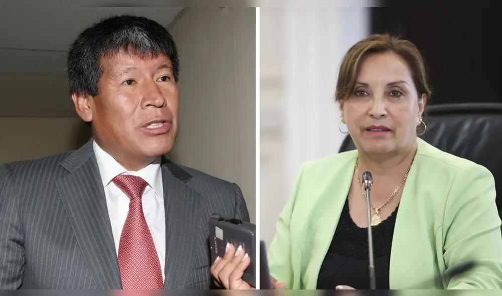 Wilfredo Oscorima y Dina Boluarte se encuentran investigados por la Fiscalía en el marco del caso Rolex. Foto: composición LR/Andina