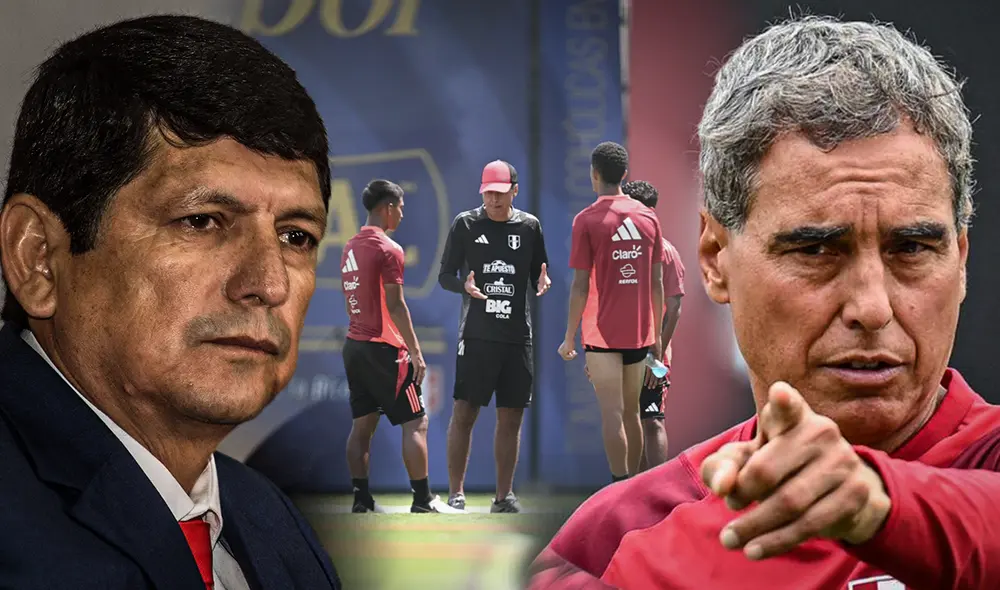 'Chemo' del Solar dirigirá a la selección peruana sub-20 en el Sudamericano 2025. Foto: composición LR/AFP/FPF