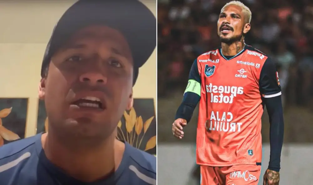 Paolo Guerrero no jugó el último partido con César Vallejo por un desgarro muscular. Foto: composición LR7captura 'Cojo y Manco'