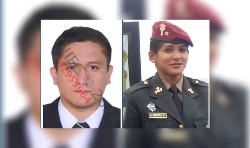 Los agentes Franklin Mendoza y Jacy Buendía de Contrainteligencia de la Digimin