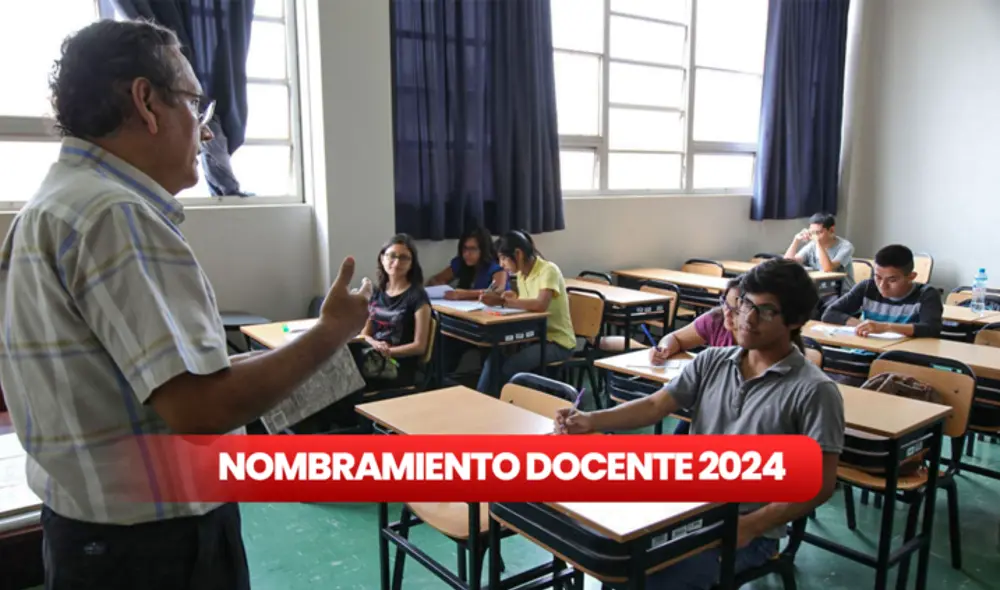 Este 7 de mayo es el último día para postular al concurso de Nombramiento Docente 2024. Foto: composición LR / Andina.