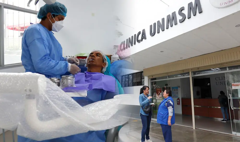 De 7 a. m. a 7 p. m. podrás atenderte en la clínica universitaria. Foto: composición LR/Andina