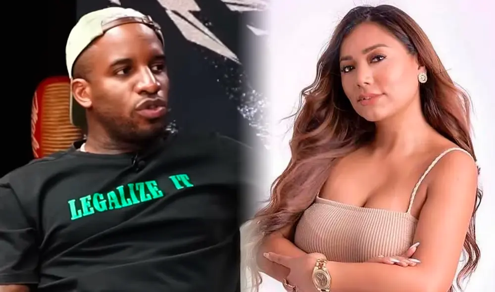 La última denuncia pública que realizó Jefferson Farfán fue en contra de Olenka Mejía. Foto: composición LR / YouTube / Instagram