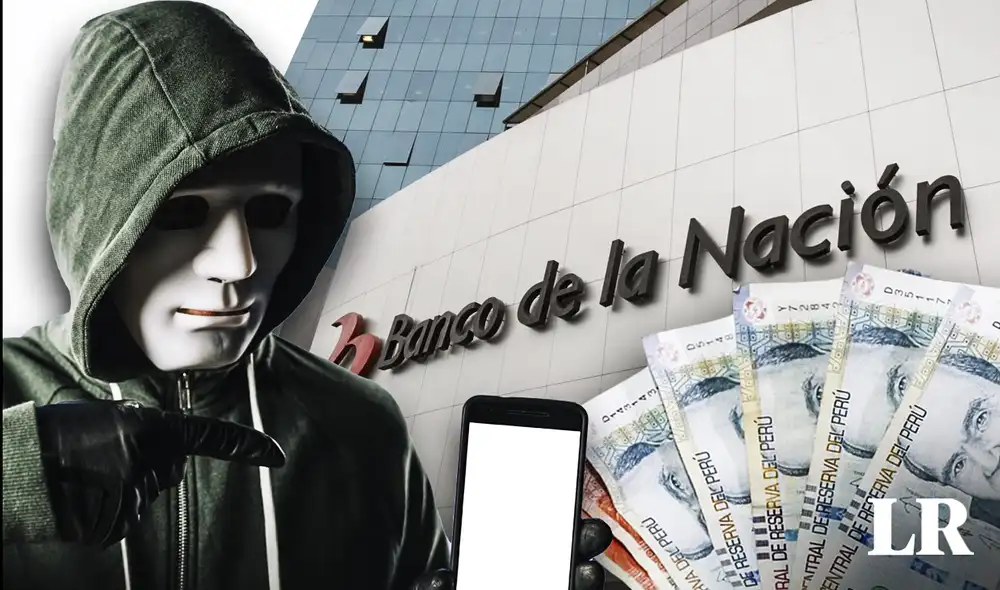Banco de la Nación ha informado que tiene un número de prevención al fraude para realizar denuncias. Foto: composición LR/Freepik/Andina