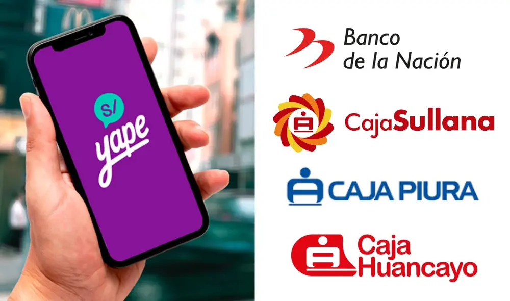 Son 8 las instituciones financieras con las que podrás vincular tu cuenta de Yape. Foto: Andina/Composición: Aarón Torres