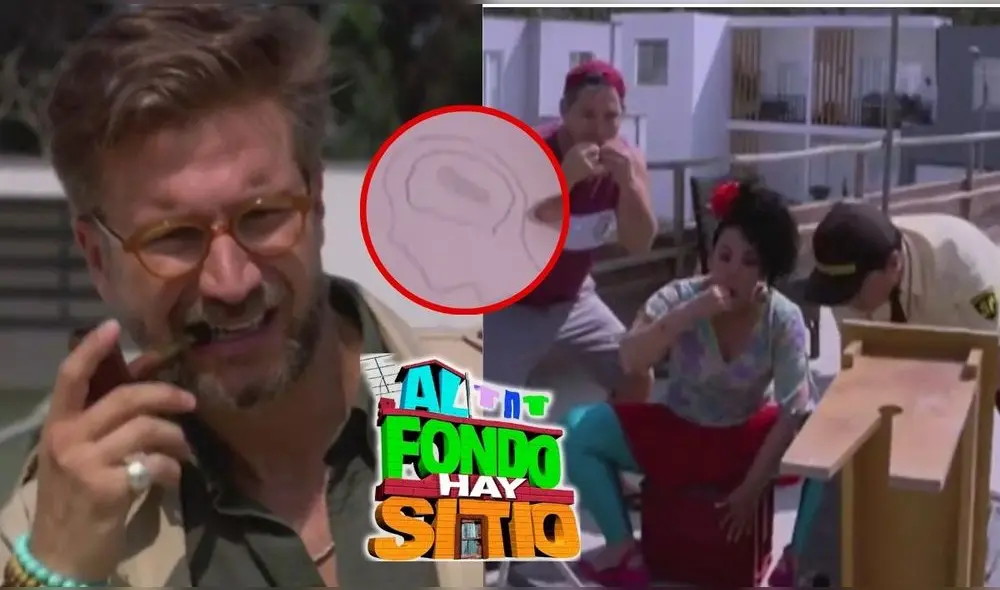 'Al fondo hay sitio': el profesor Xavi estudia el cerebro de los Gonzales. Foto: composición LR/América TV