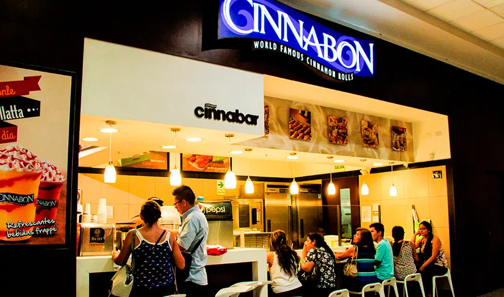 Cinnabon contará con 20 nuevos locales en Perú este 2024. Foto: composición LR/Plaza Norte