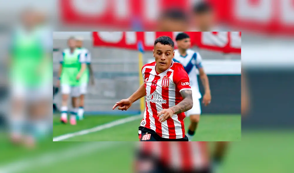 El jugador de 23 años venía de las celebraciones por el título de la Liga Argentina. Foto: Estudiantes de la Plata
