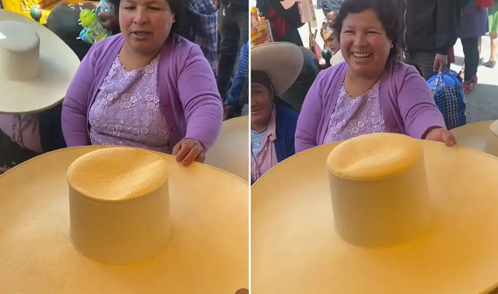 "Las polleras, el sombrero y otras cosas más que usan para los días festivos son carísimos", comentaron usuarios. Foto: composición LR/ captura de TikTok