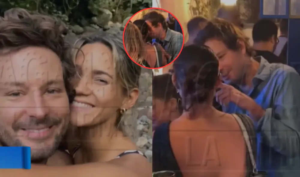 Esposo de Maria Grazia Gamarra fue captado en una llamativa situación con otra joven. foto: composición LR/ Captura ATV Esposo de Maria Grazia Gamarra fue captado en una llamativa situación con otra joven. foto: composición LR/ Captura ATV