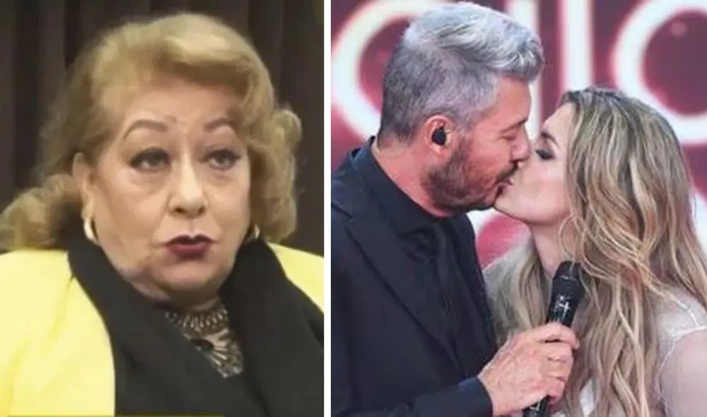 Milett Figueroa y Marcelo Tinelli  iniciaron su romance tras conocerse en 'Bailando'. Foto: composición LR/Captura América TV/Captura YouTube