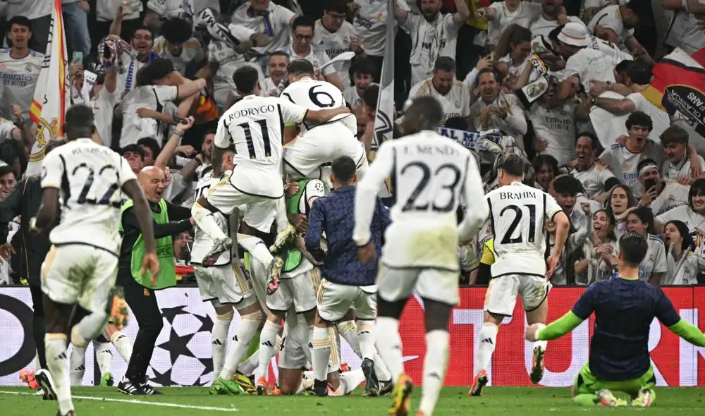 Real Madrid y Bayern Múnich jugaron en el Santiago Bernabéu. Foto: AFP Real Madrid y Bayern Múnich jugaron en el Santiago Bernabéu. Foto: AFP
