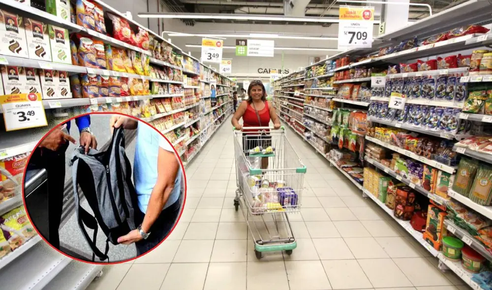 Indecopi señala que cualquier acción de revisar las pertenencias debe respetar la dignidad del cliente. Foto: composición LR/Andina