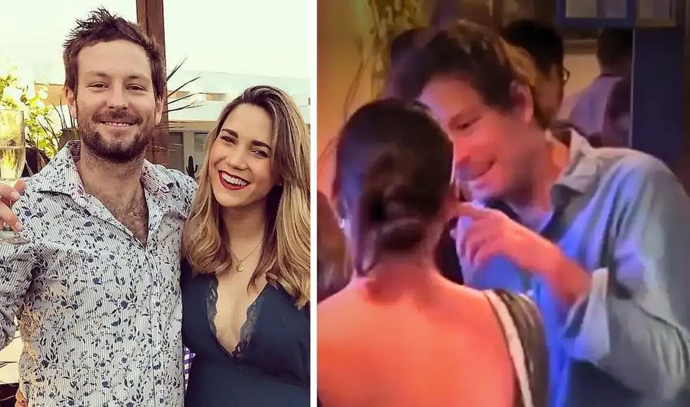 María Grazia Gamarra y su esposo se casaron en el 2019. Foto: Composición LR/María Grazia Gamarra/Magaly TV la firme/Instagram