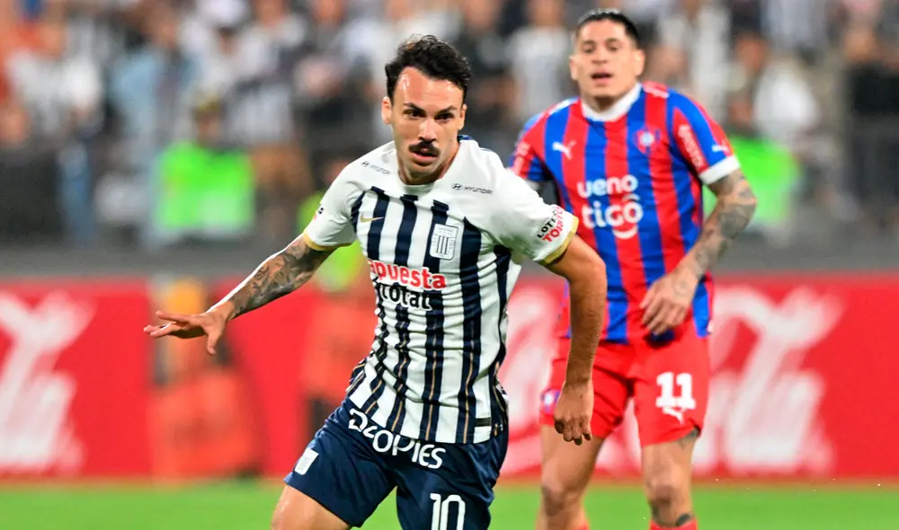 Alianza Lima enfrentó a Cerro porteño en Matute por la Copa Libertadores. Foto: AFP
