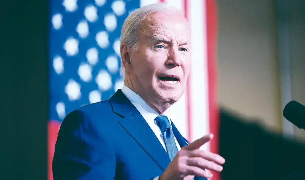 Advertencia. Biden afirma que EEUU no está de acuerdo con la invasión en Rafah. Foto: AFP Advertencia. Biden afirma que EEUU no está de acuerdo con la invasión en Rafah. Foto: AFP